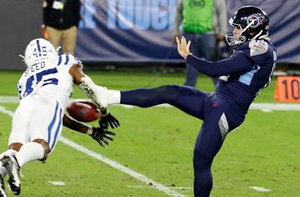 E.J. Speed blocks Titans’ punt leading to Colts touchdown in AFC South battle, 34-17