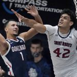 No. 1 Gonzaga overcomes slow start, beats Saint Mary’s 73-59