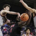 Holmgren leads No. 2 Gonzaga past Loyola Marymount 89-55