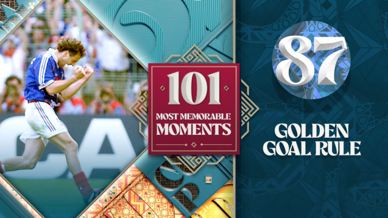 World Cup's 101 Most Memorable Moments: The Golden (Goal) Rule