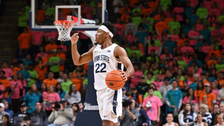 Jalen Pickett scores a team-high 25 points in Penn State's 83-61 victory over Michigan