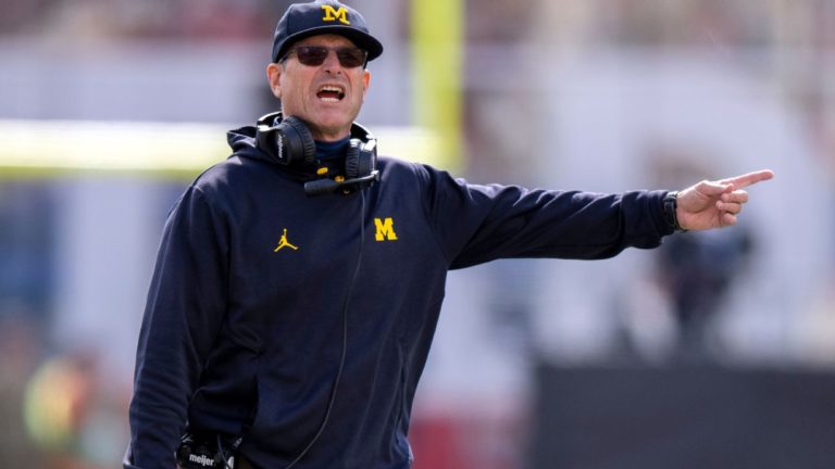 Ban over for thrilled Harbaugh, but ‘I never left’