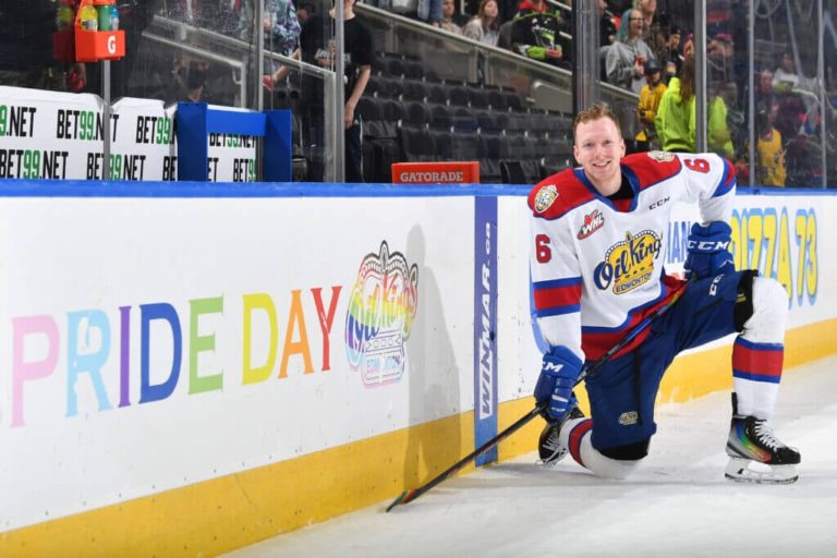 Luke Prokop on NHL’s Pride missteps and preparing to make hockey history