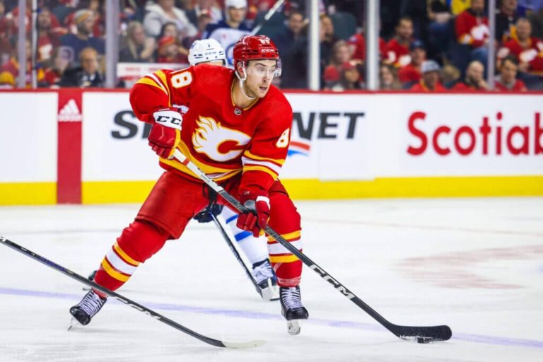Flames’ Andrew Mangiapane suspended 1 game for cross-checking Kraken’s Jared McCann