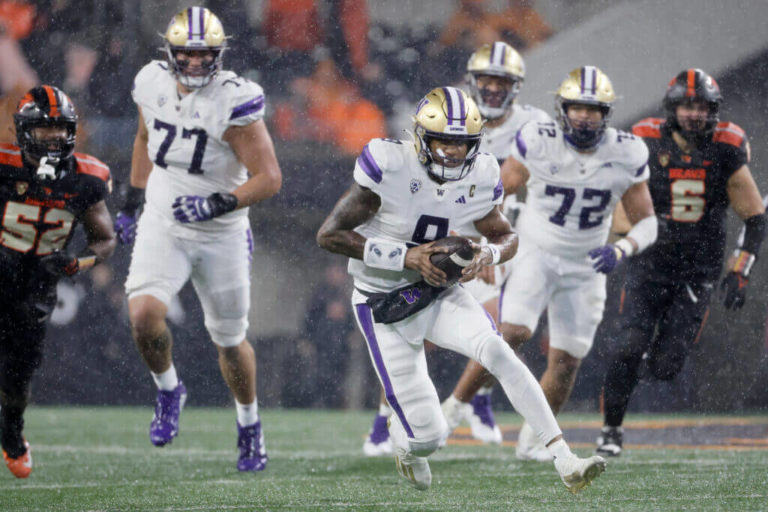 CFP rankings: Washington overtakes FSU for No. 4 after Travis injury; Georgia remains at top