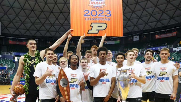 Purdue ascends to No. 1 after run to Maui crown