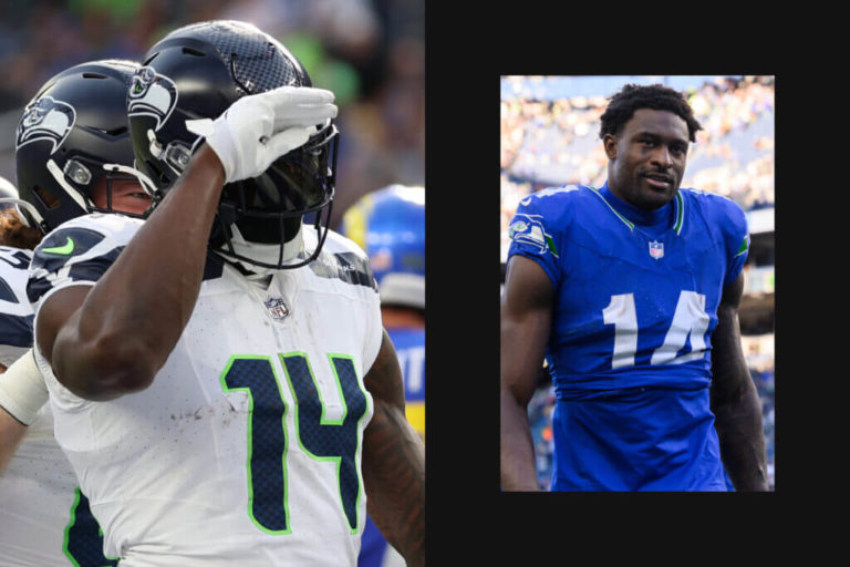 DK Metcalf’s sign language TD celebrations a ‘hot topic’ in Deaf community: ‘He has the swag with it’