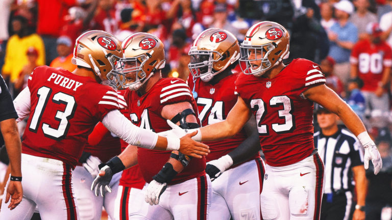 Kyle Shanahan won’t play favorites among 49ers MVP candidates McCaffrey, Purdy