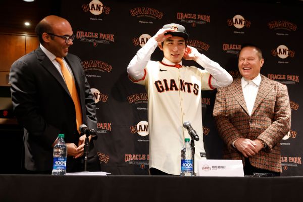 ‘Perfect fit’: Giants tout Korean star Lee’s arrival